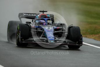 World © Octane Photographic Ltd. Formula 1 – British Grand Prix - Silverstone. Saturday 2nd July 2022. Qualifying. Williams Racing FW44 - Alex Albon.