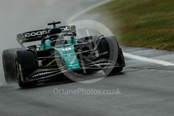 World © Octane Photographic Ltd. Formula 1 – British Grand Prix - Silverstone. Saturday 2nd July 2022. Qualifying. Aston Martin Aramco Cognizant F1 Team AMR22 - Lance Stroll.