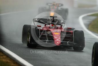 World © Octane Photographic Ltd. Formula 1 – British Grand Prix - Silverstone. Saturday 2nd July 2022. Qualifying. Scuderia Ferrari F1-75 - Charles Leclerc and Oracle Red Bull Racing RB18 – Max Verstappen.