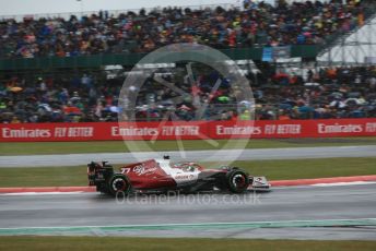 World © Octane Photographic Ltd. Formula 1 – British Grand Prix - Silverstone. Saturday 2nd July 2022. Qualifying. Alfa Romeo F1 Team Orlen C42 - Valtteri Bottas.