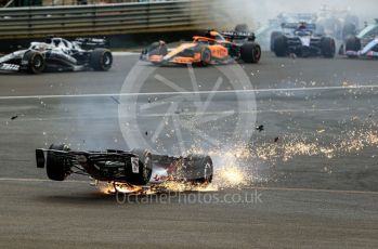 World © Octane Photographic Ltd. Formula 1 – British Grand Prix - Silverstone. Sunday 3rd July 2022. Race. Alfa Romeo F1 Team Orlen C42 - Guanyu Zhou.