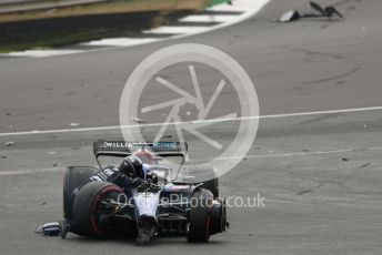 World © Octane Photographic Ltd. Formula 1 – British Grand Prix - Silverstone. Sunday 3rd July 2022. Race. Williams Racing FW44 - Alex Albon.