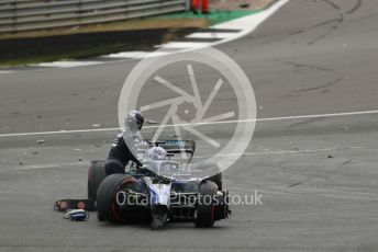 World © Octane Photographic Ltd. Formula 1 – British Grand Prix - Silverstone. Sunday 3rd July 2022. Race. Williams Racing FW44 - Alex Albon.