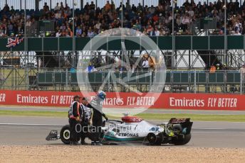 World © Octane Photographic Ltd. Formula 1 – British Grand Prix - Silverstone. Sunday 3rd July 2022. Race. Mercedes-AMG Petronas F1 Team F1 W13 - George Russell.