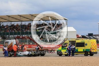 World © Octane Photographic Ltd. Formula 1 – British Grand Prix - Silverstone. Sunday 3rd July 2022. Race. Mercedes-AMG Petronas F1 Team F1 W13 - George Russell.