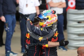 World © Octane Photographic Ltd. Formula 1 – British Grand Prix - Silverstone. Sunday 3rd July 2022. Parc Ferme. Oracle Red Bull Racing RB18 – Sergio Perez.