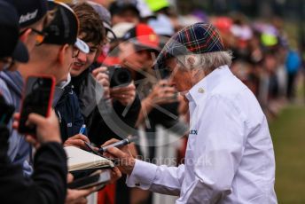 World © Octane Photographic Ltd. Formula 1 – British Grand Prix - Silverstone. Saturday 2nd July 2022. Paddock. Sir Jackie Stewart.