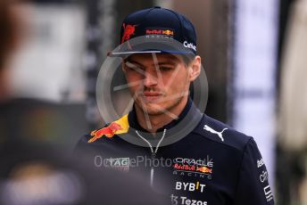 World © Octane Photographic Ltd. Formula 1 – British Grand Prix - Silverstone. Saturday 2nd July 2022. Paddock. Oracle Red Bull Racing RB18 – Max Verstappen.