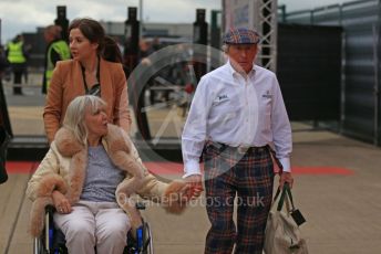 World © Octane Photographic Ltd. Formula 1 – British Grand Prix - Silverstone. Saturday 2nd July 2022. Paddock. Sir Jackie Stewart.