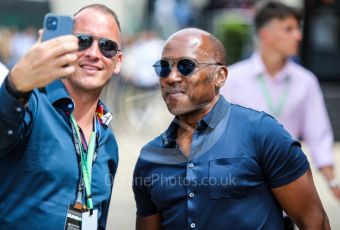 World © Octane Photographic Ltd. Formula 1 – British Grand Prix - Silverstone. Sunday 3rd July 2022. Paddock. Anthony Hamilton.