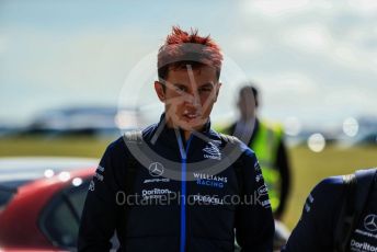 World © Octane Photographic Ltd. Formula 1 – British Grand Prix - Silverstone. Sunday 3rd July 2022. Paddock. Williams Racing FW44 - Alex Albon.