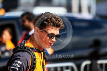 World © Octane Photographic Ltd. Formula 1 – British Grand Prix - Silverstone. Sunday 3rd July 2022. Paddock. McLaren F1 Team MCL36 - Lando Norris.