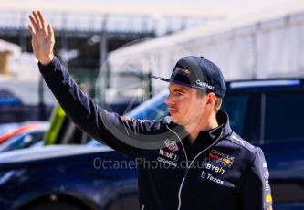World © Octane Photographic Ltd. Formula 1 – British Grand Prix - Silverstone. Sunday 3rd July 2022. Paddock. Oracle Red Bull Racing RB18 – Max Verstappen.