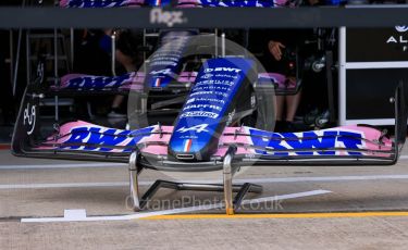 World © Octane Photographic Ltd. Formula 1 – British Grand Prix - Silverstone. Thursday 30th June 2022. Pitlane. BWT Alpine F1 Team A522