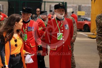 World © Octane Photographic Ltd. Formula 1 – British Grand Prix - Silverstone. Thursday 30th June 2022. Paddock. Chelsea pensioner guests.