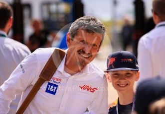 World © Octane Photographic Ltd. Formula 1 – British Grand Prix - Silverstone. Thursday 30th June 2022. Paddock. Haas F1 Team Team principal - Gunther Steiner