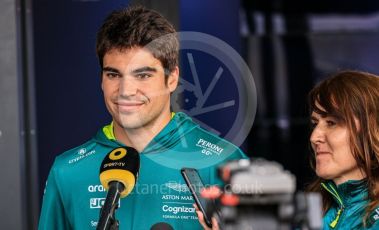 World © Octane Photographic Ltd. Formula 1 – British Grand Prix - Silverstone. Thursday 30th June 2022. Paddock. Aston Martin Aramco Cognizant F1 Team AMR22 - Lance Stroll.