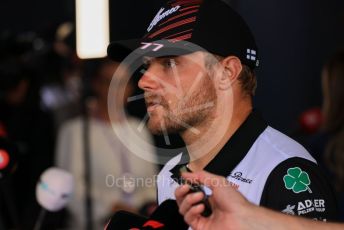 World © Octane Photographic Ltd. Formula 1 – British Grand Prix - Silverstone. Thursday 30th June 2022. Paddock. Alfa Romeo F1 Team Orlen C42 - Valtteri Bottas.