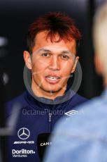 World © Octane Photographic Ltd. Formula 1 – British Grand Prix - Silverstone. Thursday 30th June 2022. Paddock. Williams Racing FW44 - Alex Albon.