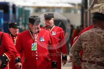 World © Octane Photographic Ltd. Formula 1 – British Grand Prix - Silverstone. Thursday 30th June 2022. Paddock. Chelsea Pensioners and British Army guests