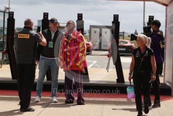 World © Octane Photographic Ltd. Formula 1 – British Grand Prix - Silverstone. Thursday 30th June 2022. Paddock. Mercedes-AMG Petronas F1 Team F1 W13 - Lewis Hamilton.