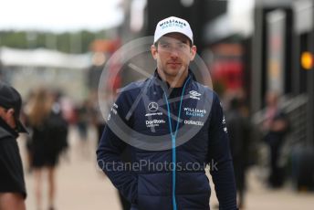 World © Octane Photographic Ltd. Formula 1 – British Grand Prix - Silverstone. Thursday 30th June 2022. Paddock. Williams Racing FW44 - Nicholas Latifi.