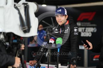 World © Octane Photographic Ltd. Formula 1 – British Grand Prix - Silverstone. Thursday 30th June 2022. Paddock. BWT Alpine F1 Team A522 - Esteban Ocon.
