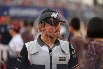 World © Octane Photographic Ltd. Formula 1 – Singapore Grand Prix - Marina Bay, Singapore. Sunday 2nd October 2022. Drivers’ parade. Alfa Romeo F1 Team Orlen C42 - Valtteri Bottas.