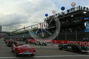 World © Octane Photographic Ltd. Formula 1 – Singapore Grand Prix - Marina Bay, Singapore. Sunday 2nd October 2022. Drivers’ parade.