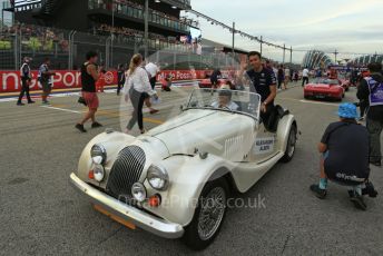World © Octane Photographic Ltd. Formula 1 – Singapore Grand Prix - Marina Bay, Singapore. Sunday 2nd October 2022. Drivers’ parade.  Williams Racing FW44 - Alex Albon.