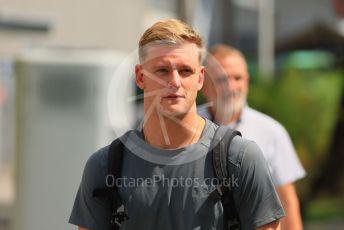 World © Octane Photographic Ltd. Formula 1 – Singapore Grand Prix - Marina Bay, Singapore. Friday 30th September 2022. Paddock. Haas F1 Team VF-22 - Mick Schumacher.