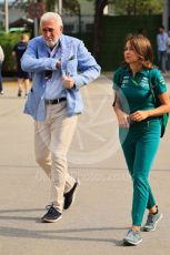 World © Octane Photographic Ltd. Formula 1 – Singapore Grand Prix - Marina Bay, Singapore. Friday 30th September 2022. Paddock. Executive Chairman of Aston Martin Lagonda Global Holdings plc - Lawrence Stroll