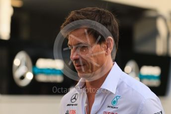 World © Octane Photographic Ltd. Formula 1 – Singapore Grand Prix - Marina Bay, Singapore. Friday 30th September 2022. Paddock. Mercedes-AMG Petronas F1 Team Principal and CEO - Toto Wolff