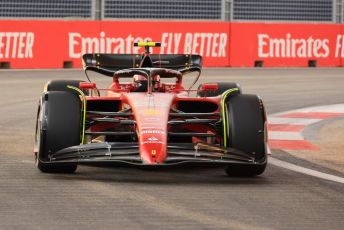 World © Octane Photographic Ltd. Formula 1 – Singapore Grand Prix - Marina Bay, Singapore. Friday 30th September 2022. Practice 1. Scuderia Ferrari F1-75 - Carlos Sainz.
