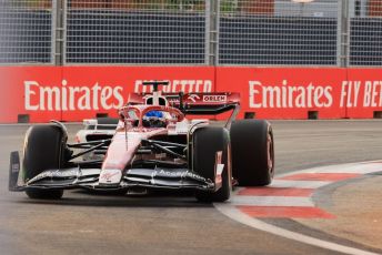 World © Octane Photographic Ltd. Formula 1 – Singapore Grand Prix - Marina Bay, Singapore. Friday 30th September 2022. Practice 1. Alfa Romeo F1 Team Orlen C42 - Valtteri Bottas.