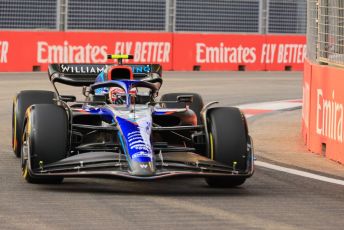World © Octane Photographic Ltd. Formula 1 – Singapore Grand Prix - Marina Bay, Singapore. Friday 30th September 2022. Practice 1. Williams Racing FW44 - Nicholas Latifi.