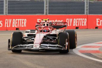 World © Octane Photographic Ltd. Formula 1 – Singapore Grand Prix - Marina Bay, Singapore. Friday 30th September 2022. Practice 1. Alfa Romeo F1 Team Orlen C42 - Guanyu Zhou.