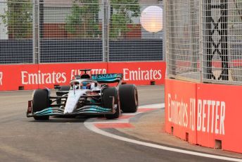 World © Octane Photographic Ltd. Formula 1 – Singapore Grand Prix - Marina Bay, Singapore. Friday 30th September 2022. Practice 1. Mercedes-AMG Petronas F1 Team F1 W13 - George Russell.