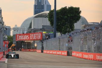 World © Octane Photographic Ltd. Formula 1 – Singapore Grand Prix - Marina Bay, Singapore. Friday 30th September 2022. Practice 1. Mercedes-AMG Petronas F1 Team F1 W13 - George Russell.