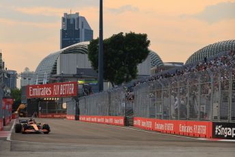 World © Octane Photographic Ltd. Formula 1 – Singapore Grand Prix - Marina Bay, Singapore. Friday 30th September 2022. Practice 1. McLaren F1 Team MCL36 - Daniel Ricciardo.