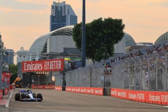 World © Octane Photographic Ltd. Formula 1 – Singapore Grand Prix - Marina Bay, Singapore. Friday 30th September 2022. Practice 1. BWT Alpine F1 Team A522 - Esteban Ocon.