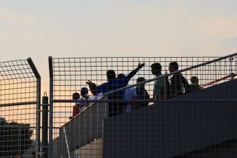 World © Octane Photographic Ltd. Formula 1 – Singapore Grand Prix - Marina Bay, Singapore. Friday 30th September 2022. Practice 1. Spectators.