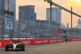 World © Octane Photographic Ltd. Formula 1 – Singapore Grand Prix - Marina Bay, Singapore. Friday 30th September 2022. Practice 1. Scuderia Ferrari F1-75 - Carlos Sainz.