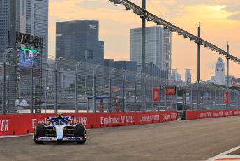 World © Octane Photographic Ltd. Formula 1 – Singapore Grand Prix - Marina Bay, Singapore. Friday 30th September 2022. Practice 1. BWT Alpine F1 Team A522 - Esteban Ocon.
