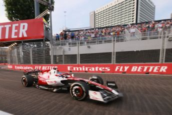 World © Octane Photographic Ltd. Formula 1 – Singapore Grand Prix - Marina Bay, Singapore. Friday 30th September 2022. Practice 1. Alfa Romeo F1 Team Orlen C42 - Valtteri Bottas.