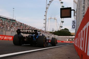 World © Octane Photographic Ltd. Formula 1 – Singapore Grand Prix - Marina Bay, Singapore. Friday 30th September 2022. Practice 1. Williams Racing FW44 - Nicholas Latifi.