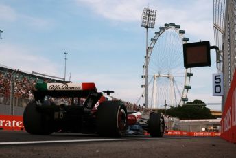 World © Octane Photographic Ltd. Formula 1 – Singapore Grand Prix - Marina Bay, Singapore. Friday 30th September 2022. Practice 1. Alfa Romeo F1 Team Orlen C42 - Valtteri Bottas.