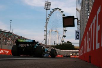 World © Octane Photographic Ltd. Formula 1 – Singapore Grand Prix - Marina Bay, Singapore. Friday 30th September 2022. Practice 1. Aston Martin Aramco Cognizant F1 Team AMR22 - Lance Stroll.