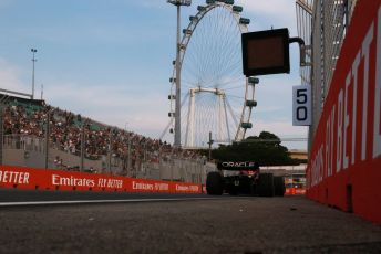 World © Octane Photographic Ltd. Formula 1 – Singapore Grand Prix - Marina Bay, Singapore. Friday 30th September 2022. Practice 1. Oracle Red Bull Racing RB18 – Max Verstappen.
