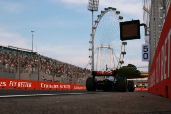 World © Octane Photographic Ltd. Formula 1 – Singapore Grand Prix - Marina Bay, Singapore. Friday 30th September 2022. Practice 1. Mercedes-AMG Petronas F1 Team F1 W13 - George Russell.